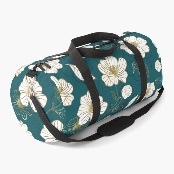 Item preview, Cyan gold floral golden flower designed and sold by sunnyhou.