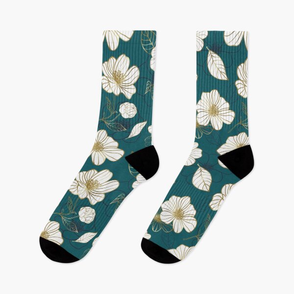Artikelvorschau, Cyan Gold Blume goldene Blume entworfen und verkauft von sunnyhou.