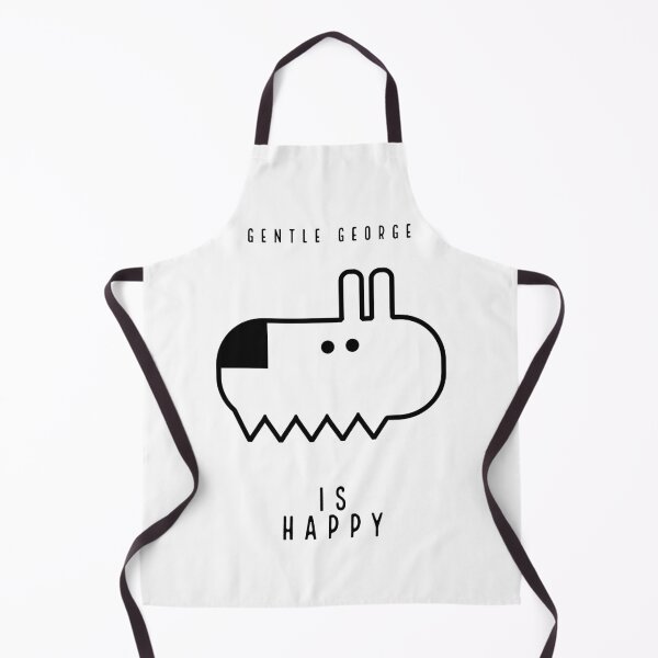 Item preview, GENTLE GEORGE IS HAPPY designed and sold by EasyBearDesigns.