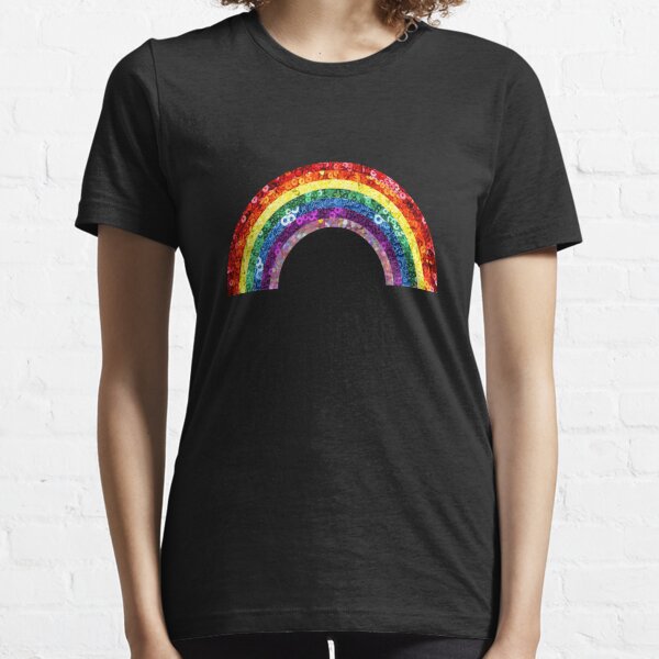 Magic Two-Way Sequins T-shirt - Rainbow