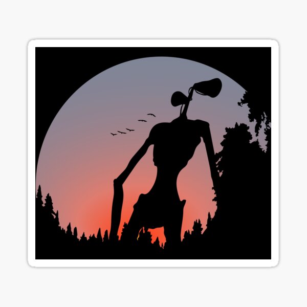 Siren head T-shirt Sticker