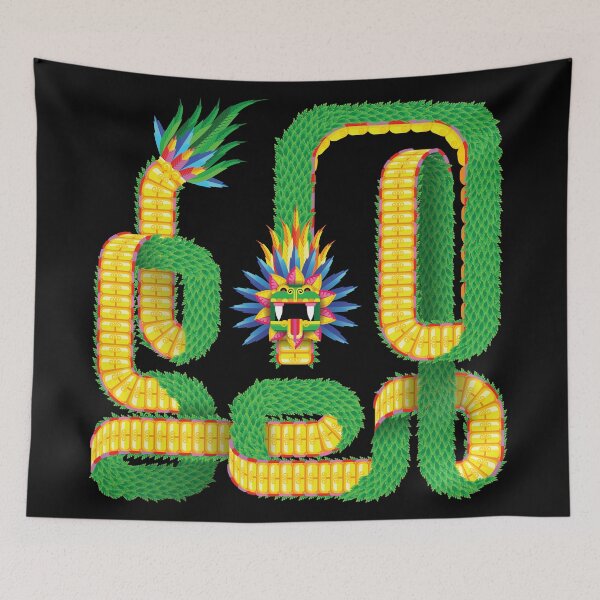 Item preview, La serpiente emplumada II designed and sold by ViejoMar.