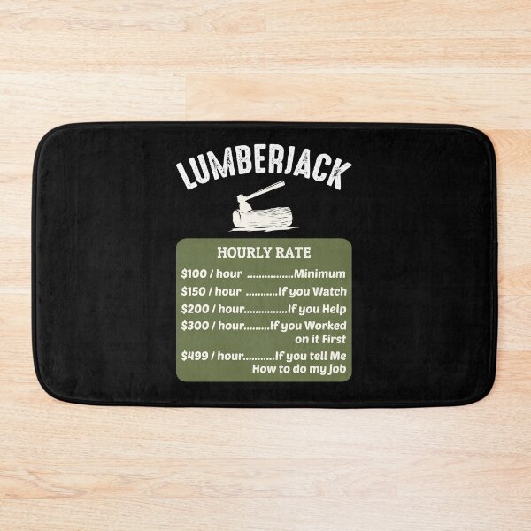 Item preview, Lumberjack Axe Tree Woodworker Chainsaw Logger designed and sold by CuteDesigns1.
