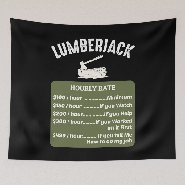 Item preview, Lumberjack Axe Tree Woodworker Chainsaw Logger designed and sold by CuteDesigns1.