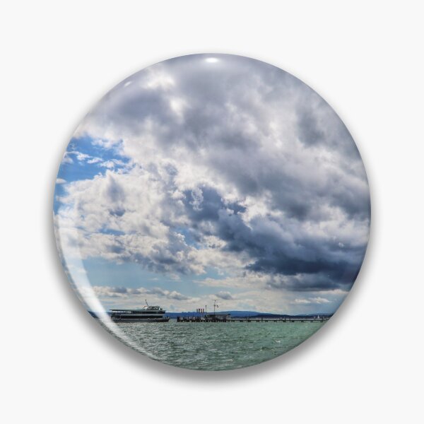 Artikelvorschau, Upcoming Thunder Storm over Lake Constance near Hagnau entworfen und verkauft von holgermader.