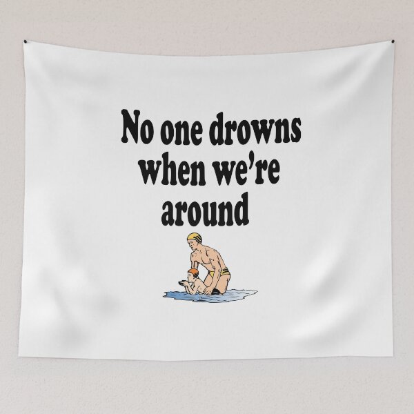 Item preview,  Fuuny Lifeguard No one drowns when we’re around,gift idea for lovers beach designed and sold by Mac Store.