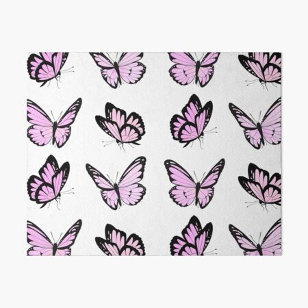 Aesthetic Pastel Purple Butterflies