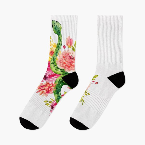 Item preview, Snake With Flowers designed and sold by EVERTEESLOVER.