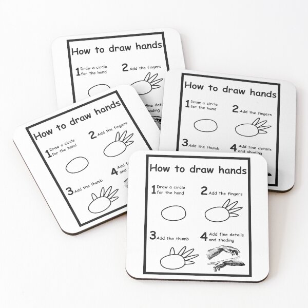 Item preview, How To Draw Hands designed and sold by sirglennbo.