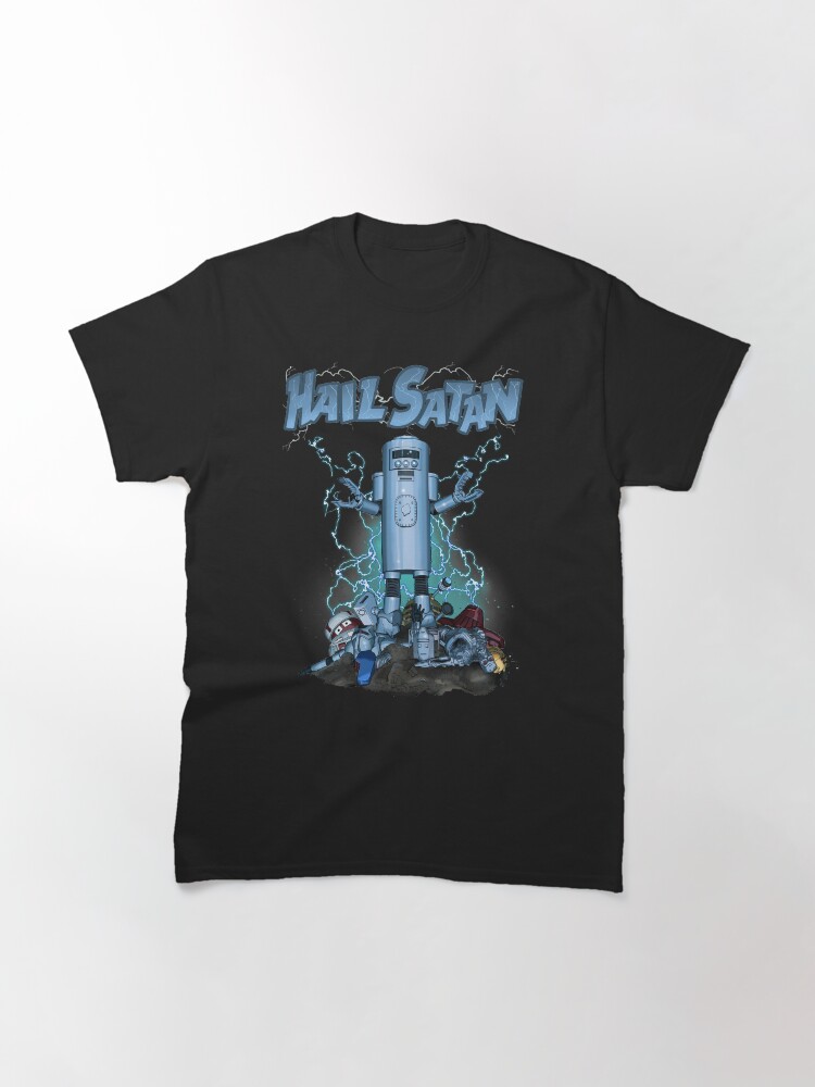 Alternate view of Hail Satan Classic T-Shirt
