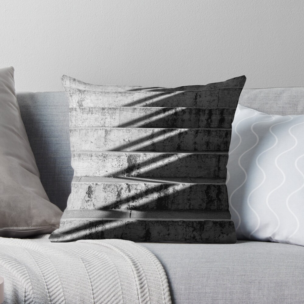 Zigging & Zagging Throw Pillow