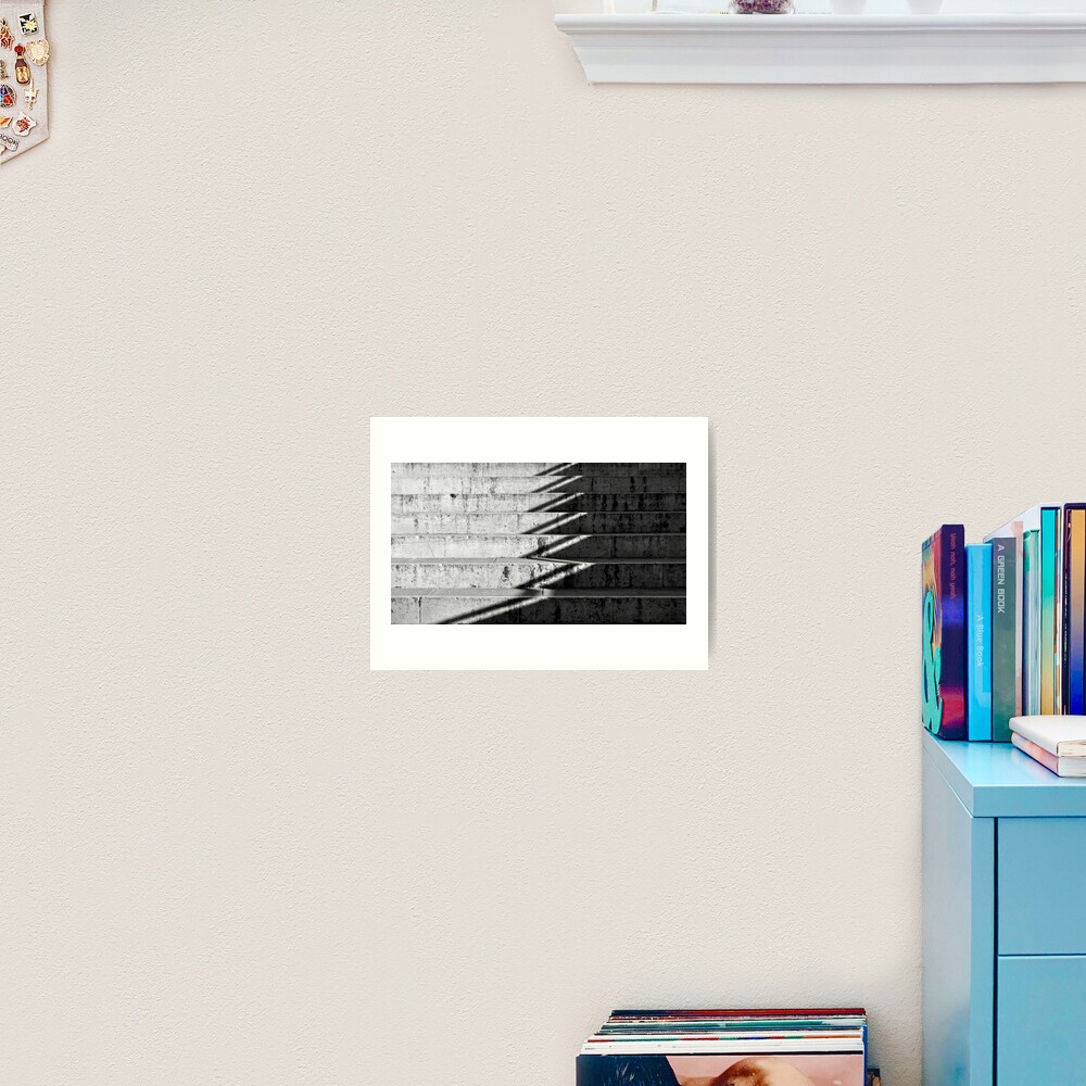 Zigging & Zagging Art Print