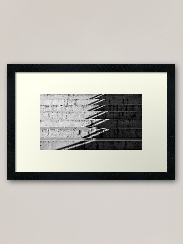 Alternate view of Zigging & Zagging Framed Art Print