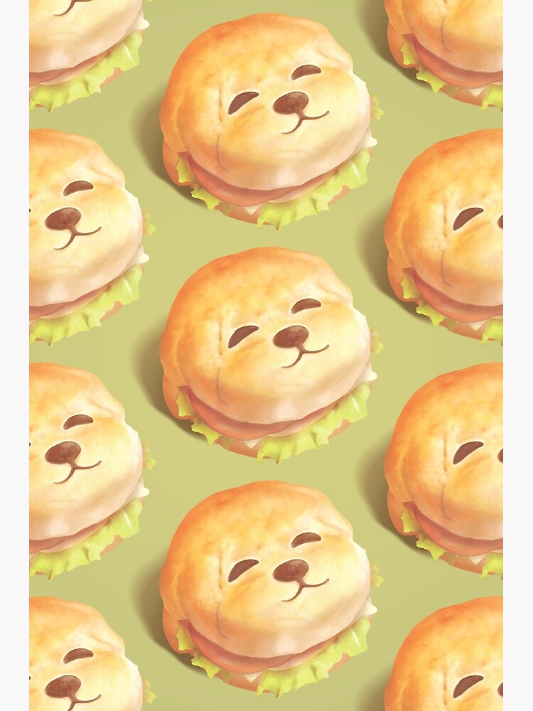 "Smile Dog Burger " Poster by zkozkohi Redbubble