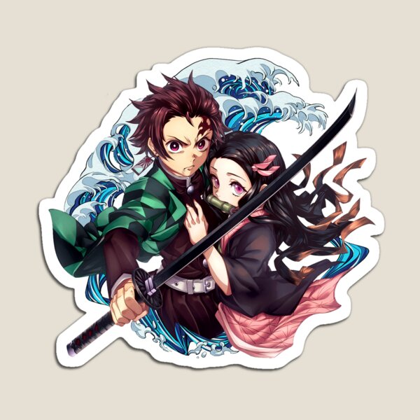 Kimetsu No Yaiba Magnets Redbubble