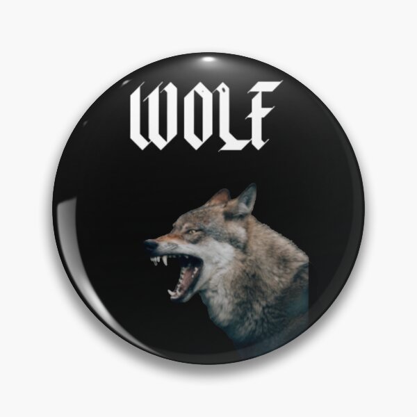 Item preview, wolf designed and sold by luckyturtles.