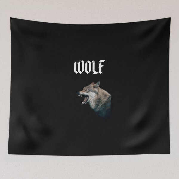 Item preview, wolf designed and sold by luckyturtles.