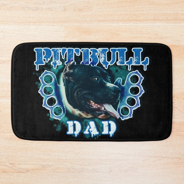 Item preview, BLUE Pitbull dad / American pitbull terrier / APBT designed and sold by DarkDesign69.