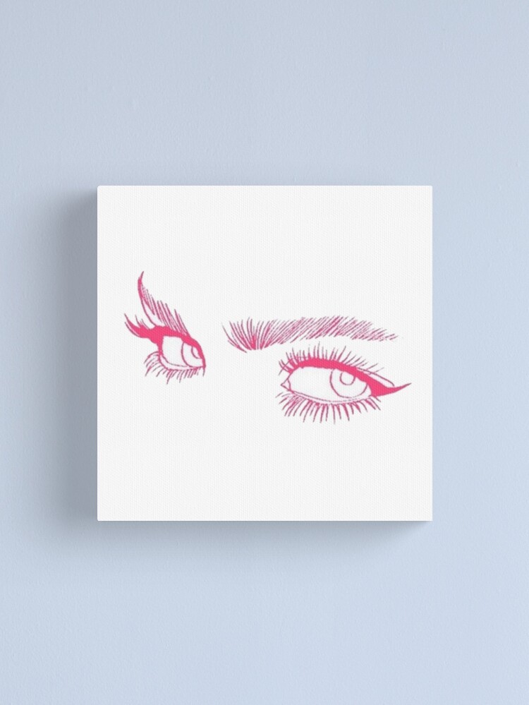 Alternate view of Pink Eyes Canvas Print