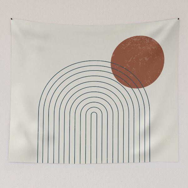 Item preview, Nordic Sun Arch Minimalist  designed and sold by MaiZephyr.