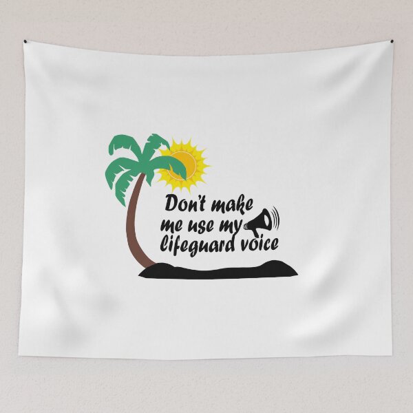 Item preview,  Fuuny Lifeguard  Don’t make me use my lifeguard voice,gift idea for lovers beach designed and sold by Mac Store.
