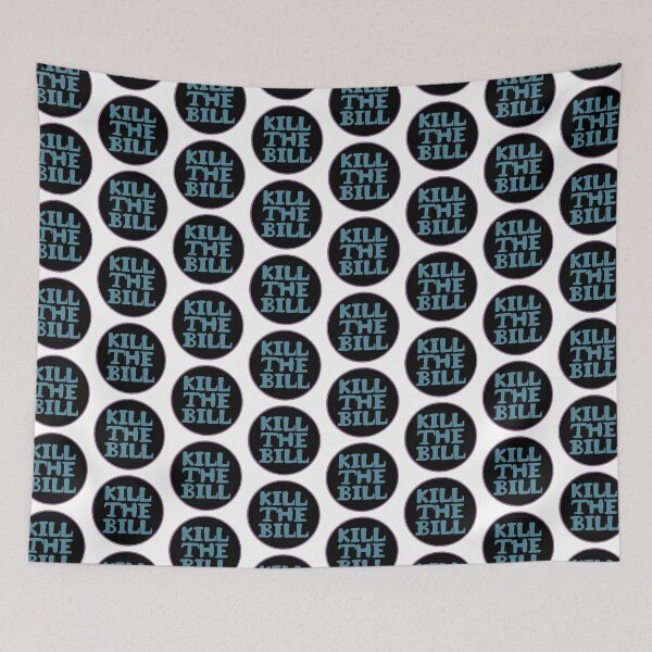 Item preview, Kill The Bill - KillTheBill - blue and black designed and sold by justsomethings.