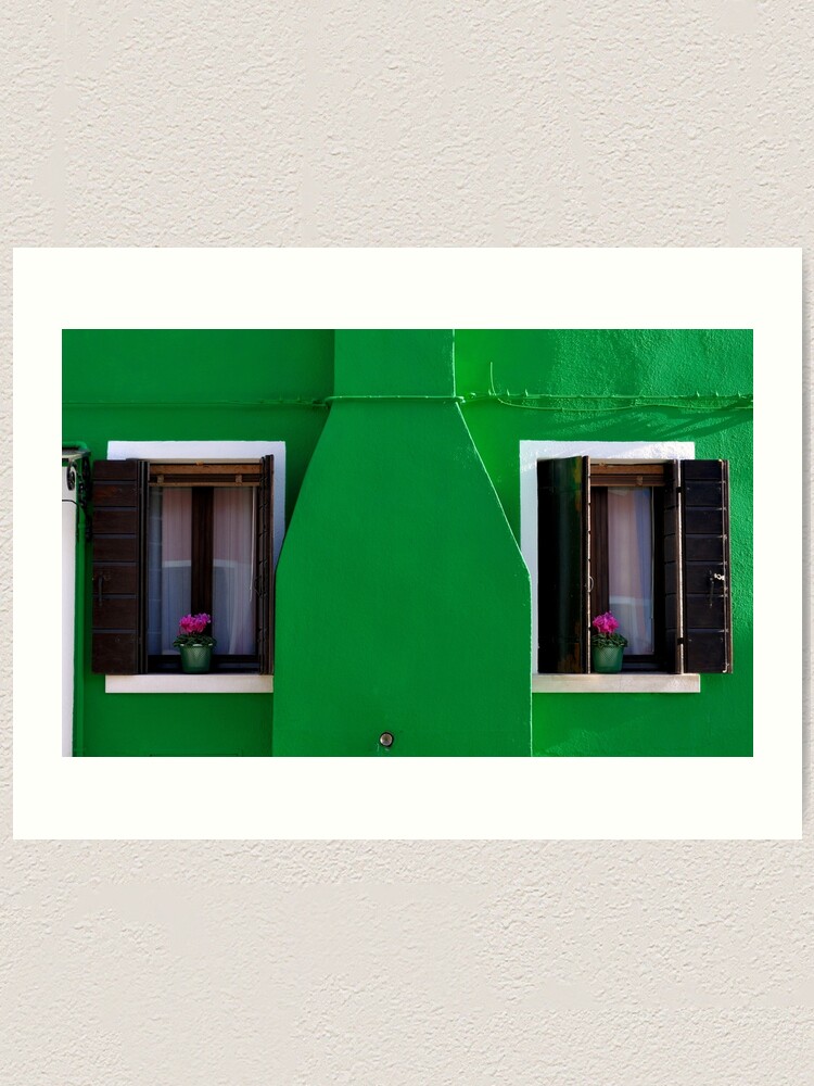 Thumbnail 2 of 3, Art Print, A Whole Lot of Green designed and sold by Tiffany.