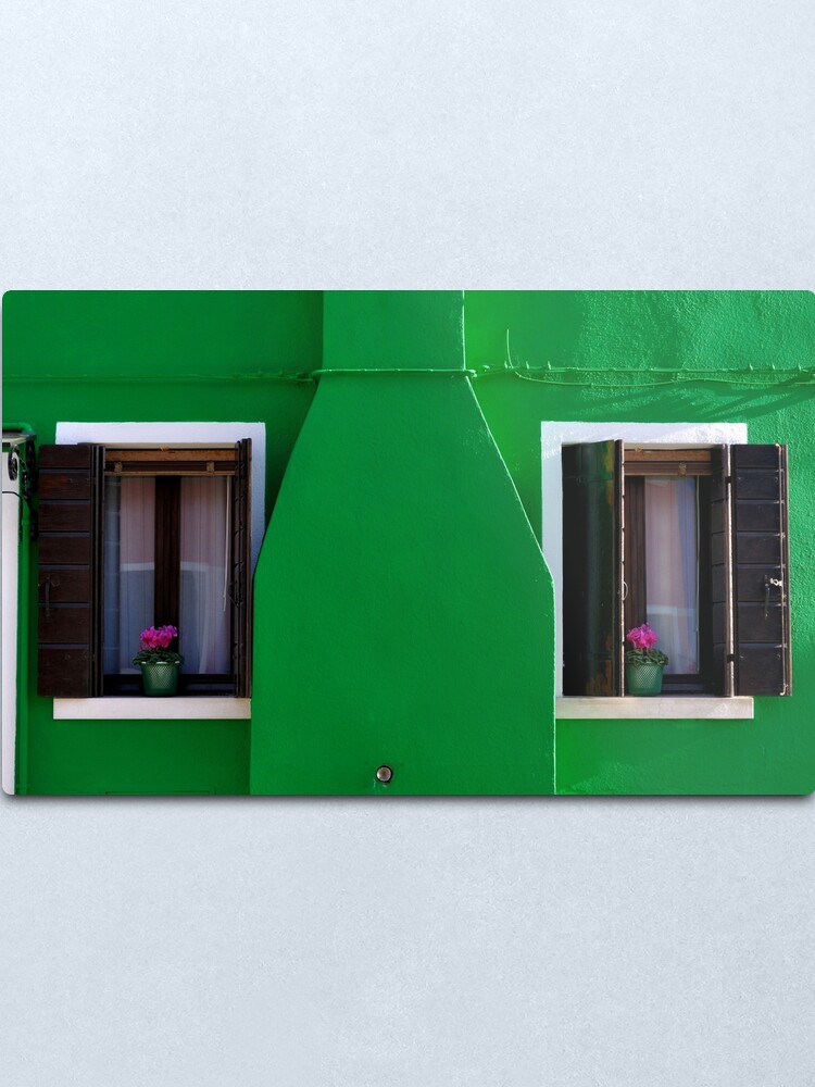 Alternate view of A Whole Lot of Green Metal Print