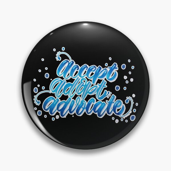Item preview, Accept Adopt Advocate designed and sold by Trisha Banlasan.