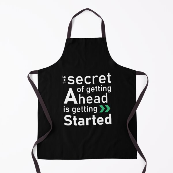 Item preview, The secret of getting ahead is getting started designed and sold by Nesdigiart.