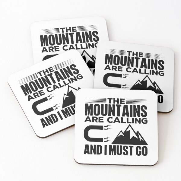 Item preview, Mountains Are Calling And I Must Go designed and sold by GravitiTees.