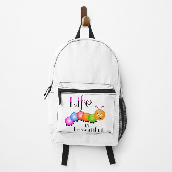 Item preview, Life is beautiful - colorful caterpillar designed and sold by ajkbilder.