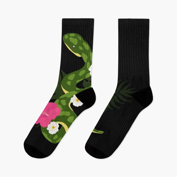 Item preview, Snake With Flowers designed and sold by EVERTEESLOVER.