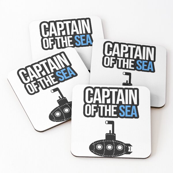 Artikelvorschau, Captain of the Sea! Kapitän der See und des Meeres entworfen und verkauft von TopsellerShirts.