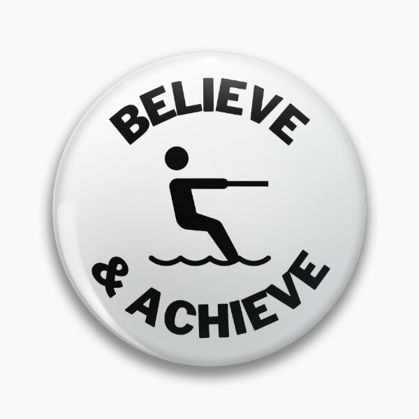 Item preview, Waterskiing: Believe & Achieve designed and sold by TheGreenGoat.