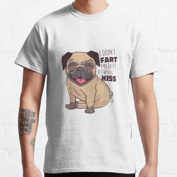 Kawaii-Pug-I-Didn-t-Fart Classic T-Shirt