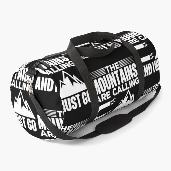 Item preview, Mountains Are Calling And I Must Go | Happy Camper designed and sold by GravitiTees.