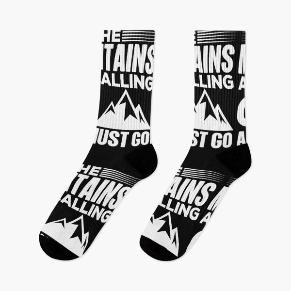 Item preview, Mountains Are Calling And I Must Go | Happy Camper designed and sold by GravitiTees.