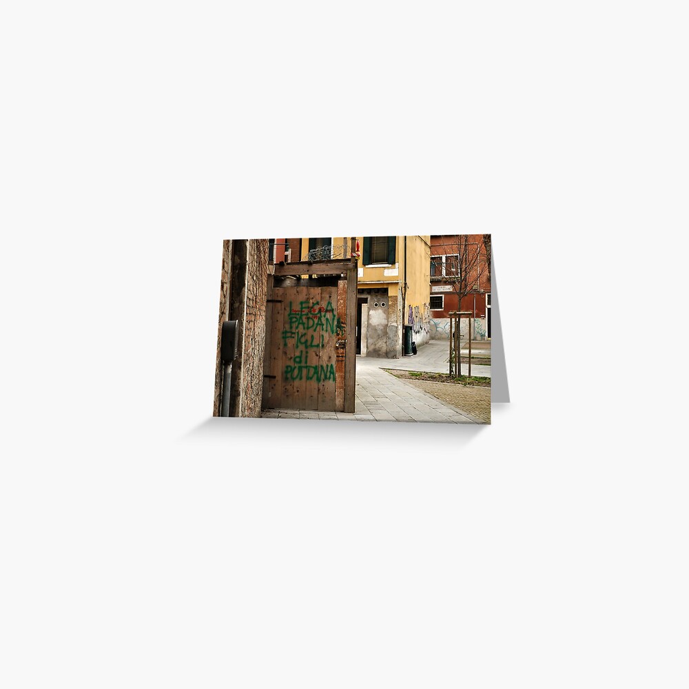 Lega Padana... Greeting Card