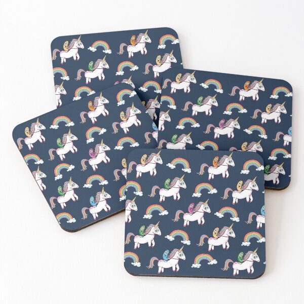Item preview, Bacteria riding Unicorn designed and sold by Noémie Matthey.