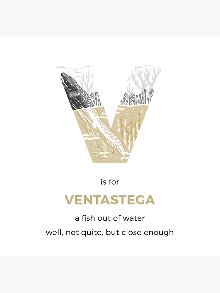 V is for Ventastega by franzanth