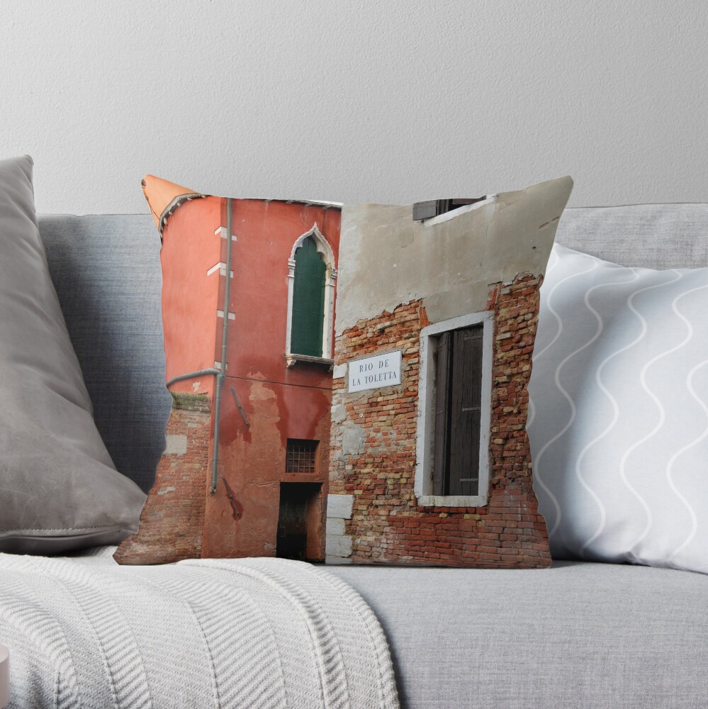 Around the Corner Throw Pillow