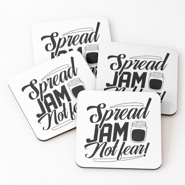 Item preview, Spread Jam Not Fear designed and sold by cherrific.