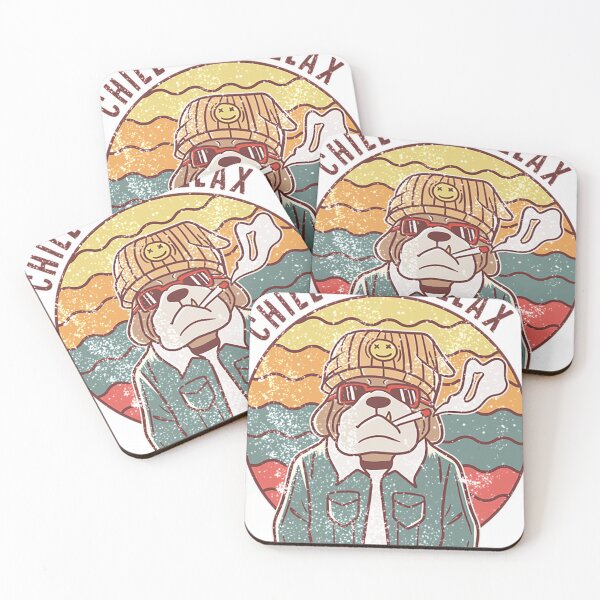 Item preview, chill and relax bulldog designed and sold by wsecon500.