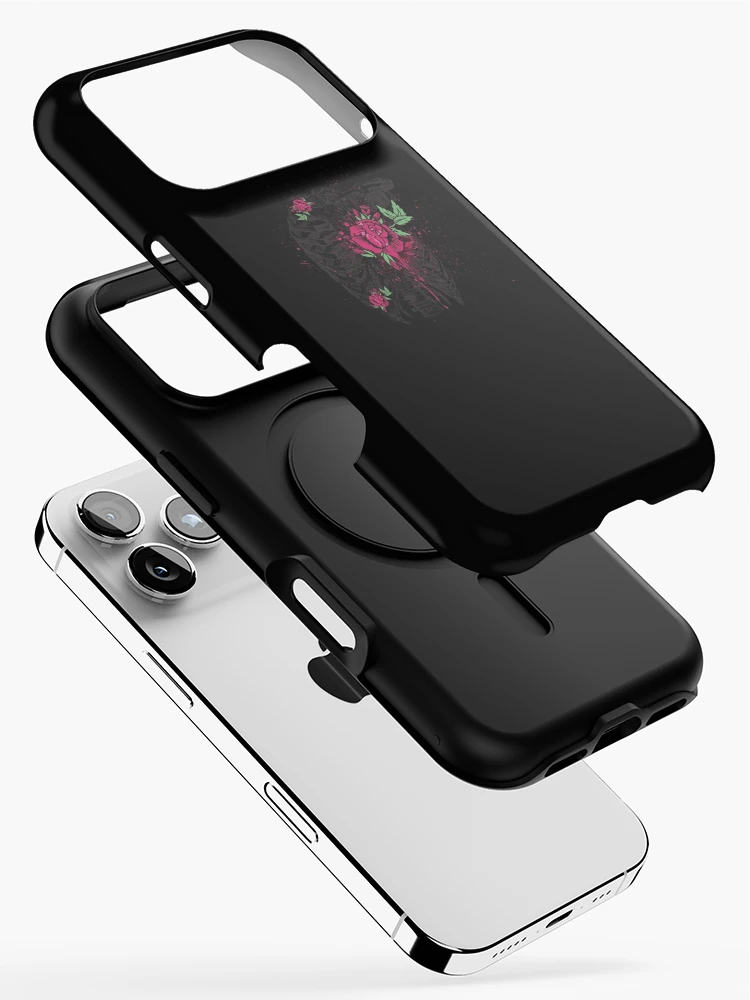 Thumbnail 2 of 4, iPhone Case, Goth Style Roses designed and sold by PrintPress.