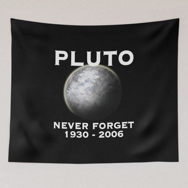 Item preview, Pluto - Never Forget - 9th Planet Solar System Space designed and sold by PrintPress.