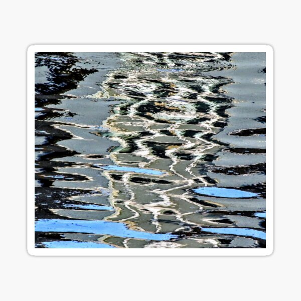 Abstract Reflection 00004b Sticker
