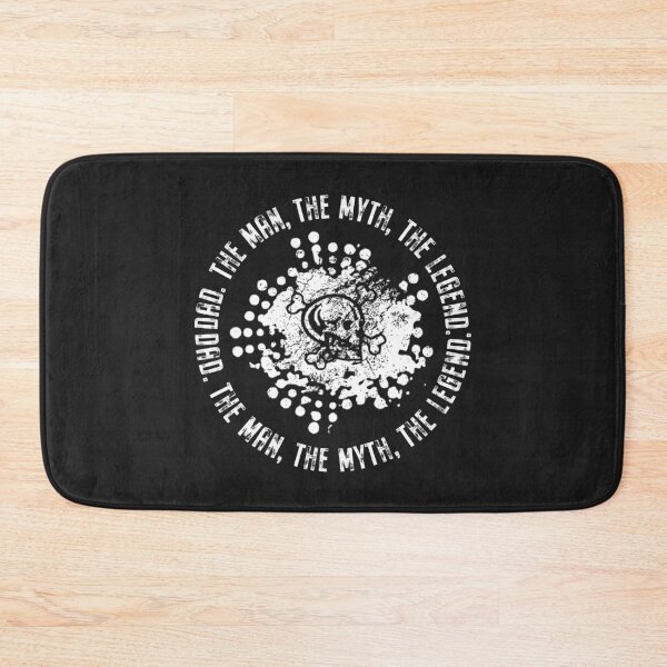 Item preview, Dad The Man The Myth The Legend Skull  designed and sold by DesignsofNote.