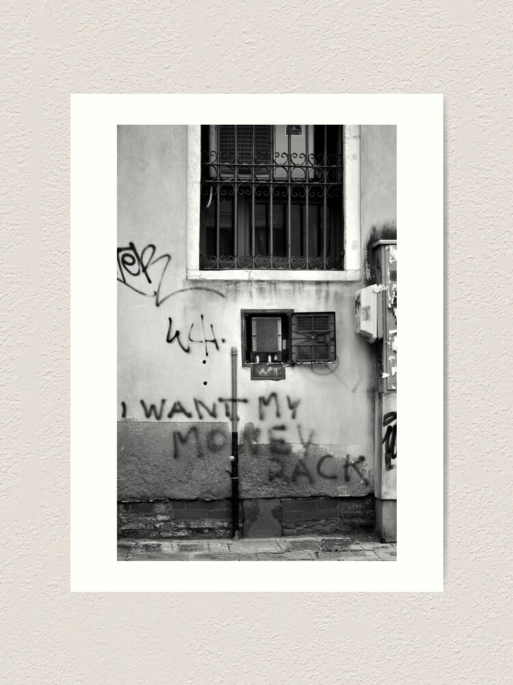 Alternate view of Not Happy! Art Print
