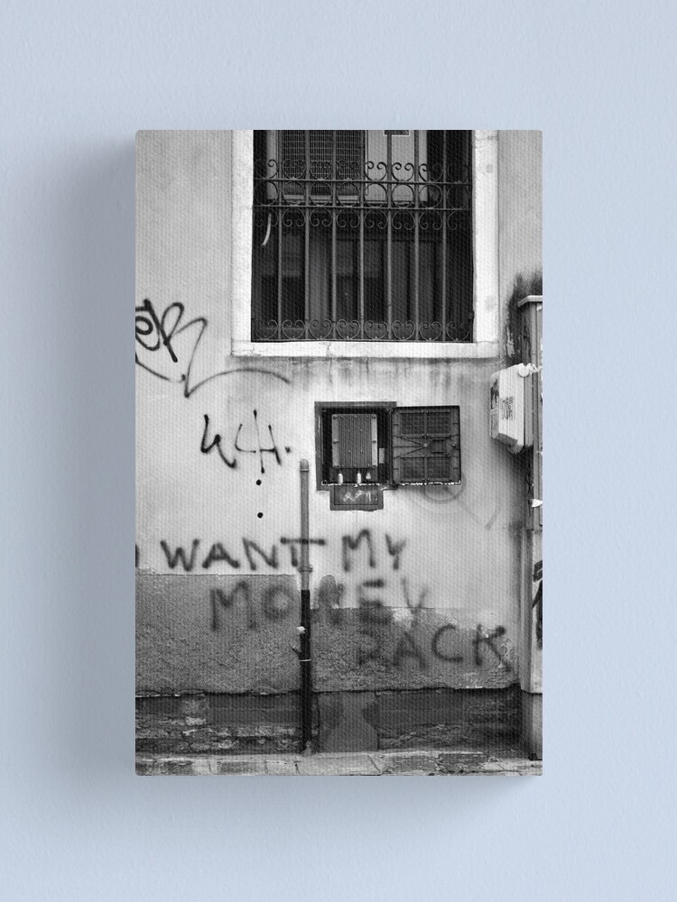 Alternate view of Not Happy! Canvas Print